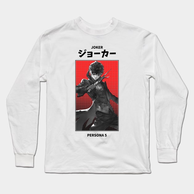 Joker Persona 5 Long Sleeve T-Shirt by KMSbyZet